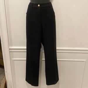 St. John Collection by Marie Gray Black Polyester/Viscose/Spandex Slacks…